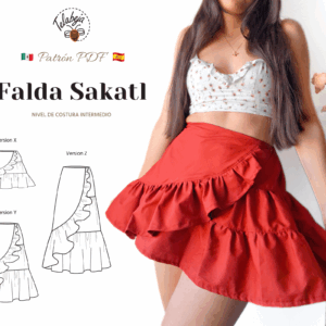 Sakatl – Patrón Falda (Español)