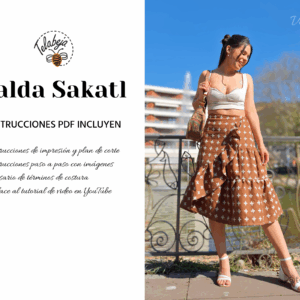 Sakatl – Patrón Falda (Español)
