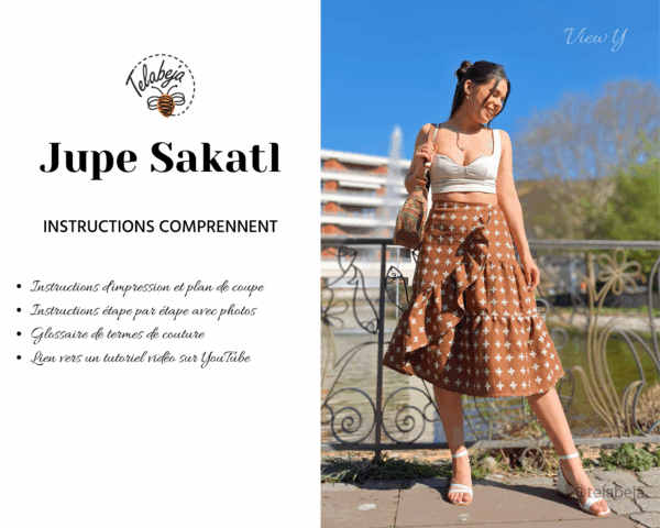Sakatl - Patron Jupe (Français) - Image 3